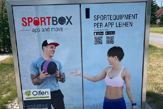 Sportbox in Vinnum (Foto: Stadt Olfen)